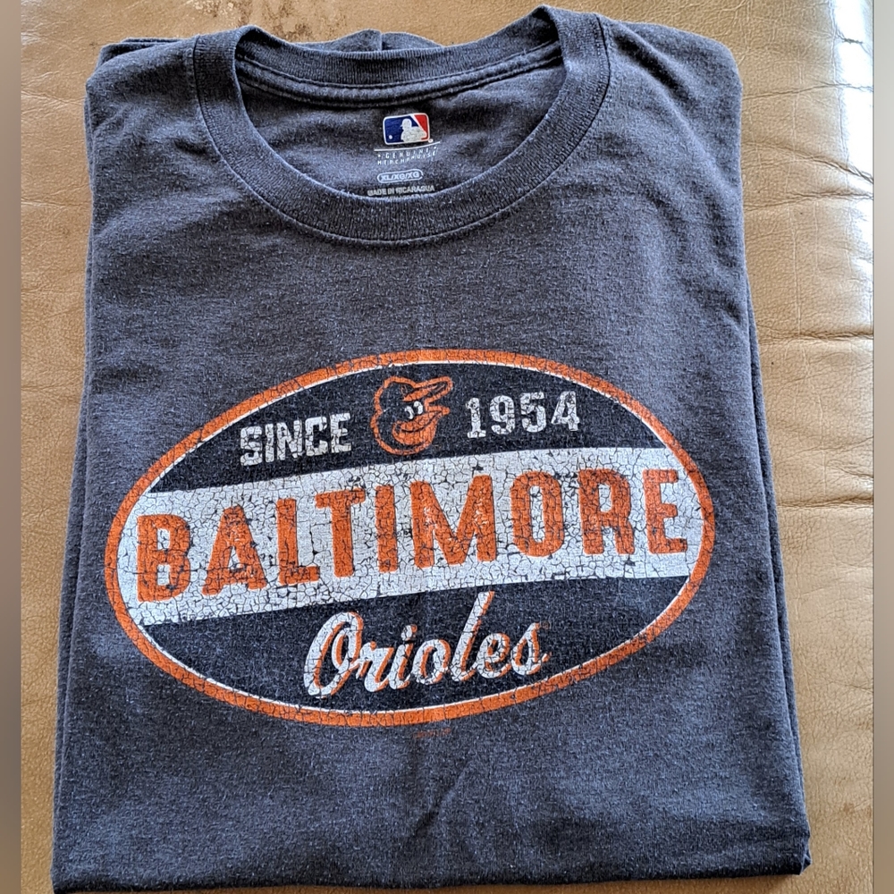VINTAGE MLB GENUINE MERCHANDISE BALTIMORE ORIOLES T-SHIRT Size XL